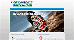 Desktop Screenshot of endurancefactor.com